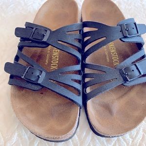 Birkenstock #230 Navy Sz 36EU 6US Slide Sandal